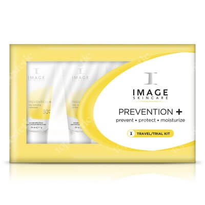 Image Skincare Prevention+ Trial Kit ZESTAW podróżny zapewniający pełną ochronę przeciwsłoneczną 4x7 g
