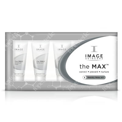 Image Skincare The MAX Trial Kit ZESTAW podróżny dla skóry dojrzałej, wymagającej regeneracji, odżywiania i ochrony 5x7,4 ml