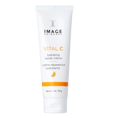 Image Skincare Vital C Hydrating Repair Creme Silnie odżywczy i wygładzający zmarszczki, komfortowy krem z 20% wit.C, 28 g