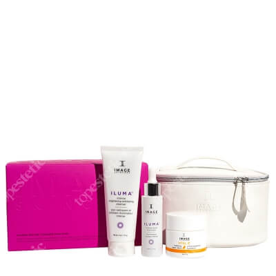 Image Skincare Youthful Skin Set ZESTAW Żel oczyszczający 113 g + Krem 56,7 g + Wzmacniacz rozjaśniający 30 ml + Kosmetyczka 1 szt