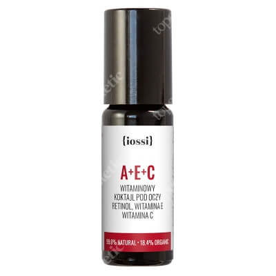 Iossi A+E+C Witaminowy koktajl pod oczy. Retinol, wit. E i C (metalowa kulka) 10 ml