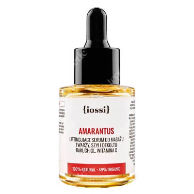 Iossi Amarantus Ujędrniająco-liftingujące serum do masażu twarzy z bakuchiolem i witaminą C 30 ml
