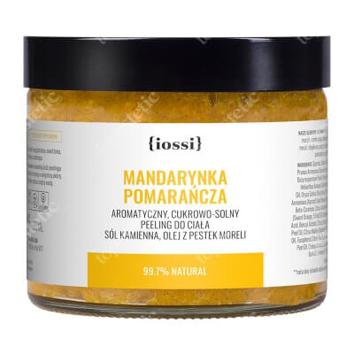 Iossi Mandarynka Pomarańcza Aromatyczny peeling cukrowy do ciała 250 ml