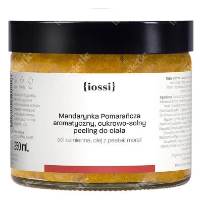 Iossi Mandarynka Pomarańcza Aromatyczny peeling cukrowy do ciała 250 ml