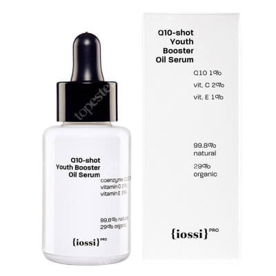 Iossi Q10 Shot Youth Booster Oil Serum Serum olejowe z koenzymem Q10, wit. C i E, 30 ml