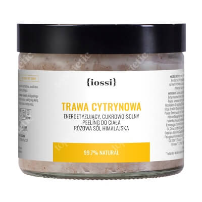Iossi Trawa Cytrynowa Energetyzujący peeling cukrowy do ciała 250 ml