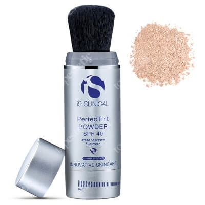 iS Clinical PerfecTint Powder SPF 40 Puder ochronny SPF 40 w pędzlu - kolor Kość Słoniowa 2 x 3,5 g