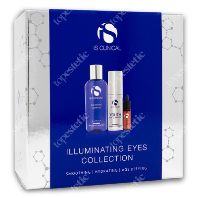 iS Clinical Rozświetlone Oczy ZESTAW Żel oczyszczający 60 ml + Krem pod oczy 15 g + Serum pod oczy 3,75 ml