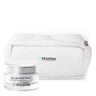 Jan Marini Hyla3D® Face Mask + Kosmetyczka Jan Marini ZESTAW Głęboko nawilżająca maska do twarzy 28 g + Biała 1 szt