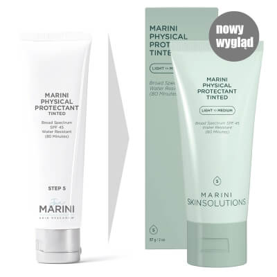 Jan Marini Marini Physical Protectant Tinted SPF 45 Light To Medium Krem ochronny koloryzujący (kolor średni) 57 g