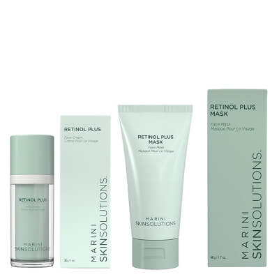 Jan Marini Retinol Set ZESTAW Przeciwstarzeniowy krem z retinolem 28 g + Maska z retinolem 34,5 g