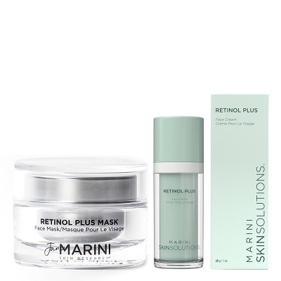 Jan Marini Retinol Set ZESTAW Przeciwstarzeniowy krem z retinolem 28 g + Maska z retinolem 34,5 g