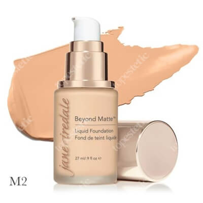 Jane Iredale Beyond Matte™ Liquid Foundation Wielozadaniowy i długotrwały podkład (M2 - fair to light with peach undertones ) 27 ml