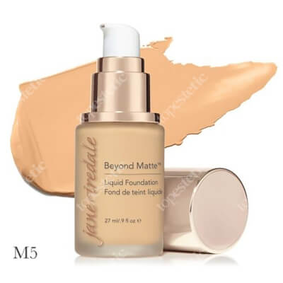 Jane Iredale Beyond Matte™ Liquid Foundation Wielozadaniowy i długotrwały podkład (M5 - light to medium with gold undertones ) 27 ml