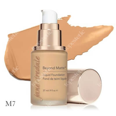 Jane Iredale Beyond Matte™ Liquid Foundation Wielozadaniowy i długotrwały podkład (M7 - medium with beige undertones ) 27 ml