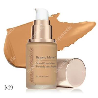 Jane Iredale Beyond Matte™ Liquid Foundation Wielozadaniowy i długotrwały podkład (M9 - medium to dark with gold/brown undertones ) 27 ml