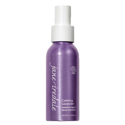 Jane Iredale Calming Lavender Hydration Spray Nawilżająca i kojąca woda mineralna do skóry wrażliwej 90 ml