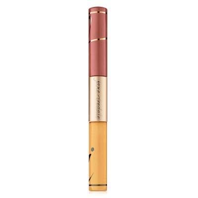 Jane Iredale Lip Fixation - Stain/Gloss Pomadka długotrwała, nawilżająca z błyszczykiem 6 ml (kolor Mania)