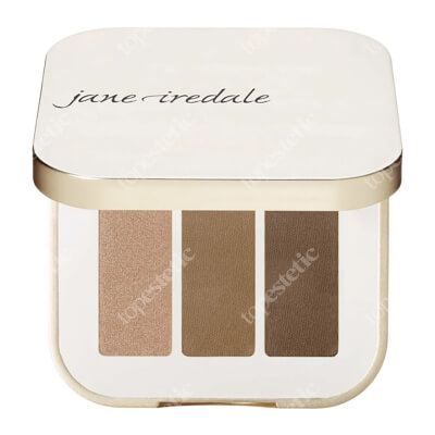 Jane Iredale Pure Pressed Eye Shadows Potrójne cienie do powiek (kolor Triple Cognac) 2,1 g