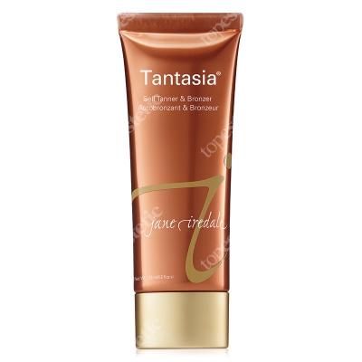 Jane Iredale Tantasia - Self Tanner&Bronzer Balsam samoopalający z drobinkami złota 124 ml
