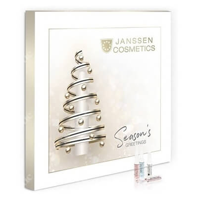Janssen Cosmetics Advent Calendar ZESTAW Ampułka 21x 2 ml + Ampułka 2x 1,5 ml + Krem 5 ml