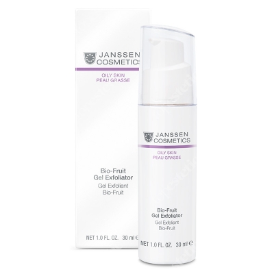 Janssen Cosmetics Bio-Fruit Gel Exfoliator Eksfoliator z kwasami owocowymi 30 ml