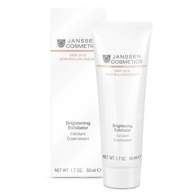 Janssen Cosmetics Brightening Exfoliator Peeling z kwasem glikolowym i cytrynowym 50 ml