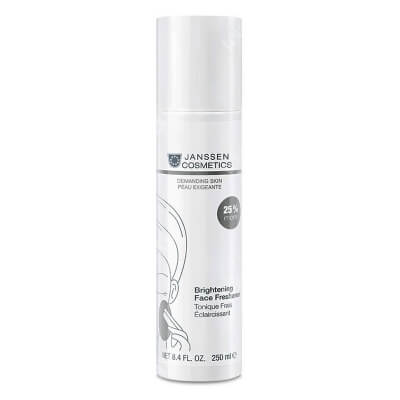 Janssen Cosmetics Brightening Face Freshener Bezalkoholowy tonik rozjaśniający 250 ml