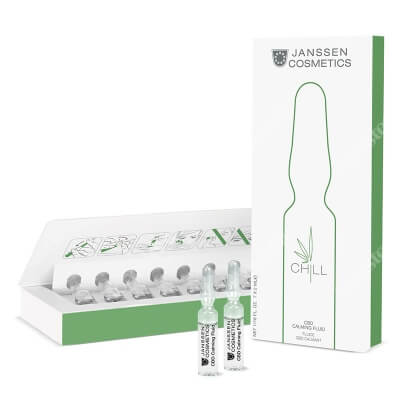 Janssen Cosmetics Chill CBD Calming Fluid Relaksująca ampułka antystresowa 7x 2 ml
