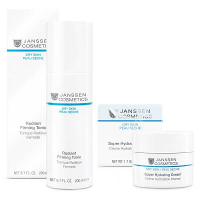 Janssen Cosmetics Dry Skin ZESTAW Tonik nawilżający 200 ml + Krem nawilżający na dzień 50 ml