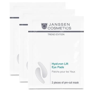 Janssen Cosmetics Hyaluron Lift Eye Pads x 3 ZESTAW Płatki pod oczy 2 szt x 3