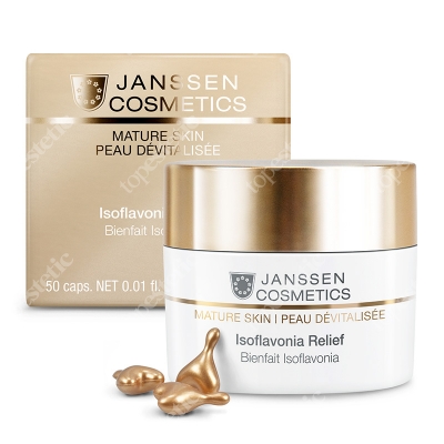 Janssen Cosmetics Isoflavonia Relief Kapsułki wygładzające dla skóry dojrzałej 50 szt.