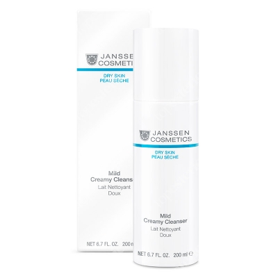 Janssen Cosmetics Mild Creamy Cleanser Delikatna emulsja oczyszczająca 200 ml