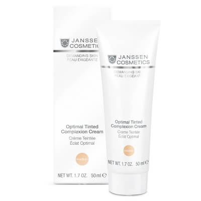 Janssen Cosmetics Optimal Tinted Complexion Cream Medium SPF 10 Odżywczy krem na dzień z kolorem 50 ml