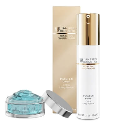 Janssen Cosmetics Perfect Lift Face ZESTAW Krem-żel na okolice oczu 15 ml + Krem liftingujący z kompleksem CRC 50 ml