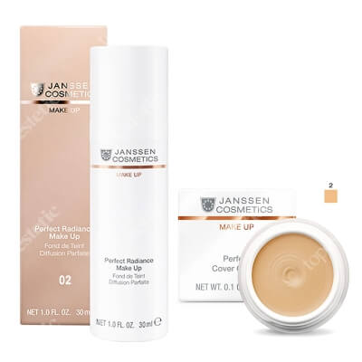 Janssen Cosmetics Perfect Make Up  ZESTAW Podkład (Kolor 02) 30 ml + Kamuflaż - korektor (kolor 02) 5 ml