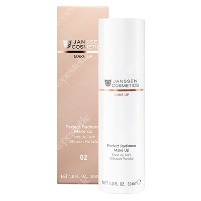 Janssen Cosmetics Perfect Radiance Make Up Podkład do perfekcyjnego rozświetlenia skóry (Kolor 02) 30 ml