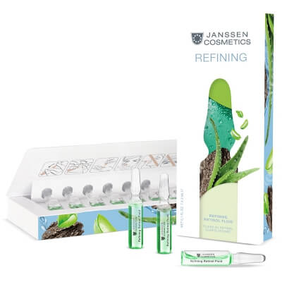Janssen Cosmetics Refining – Retinol Fluid Ampułka z kapsułkowanym retinolem 7 x 2 ml