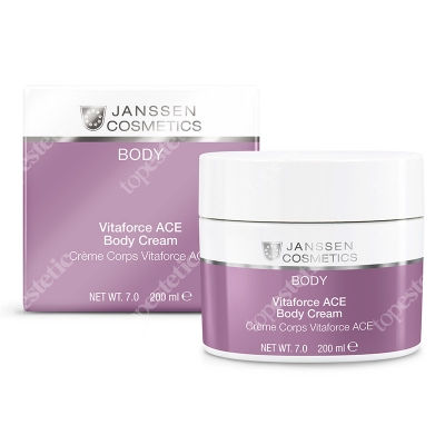 Janssen Cosmetics Vitaforce ACE Body Cream Odżywczy krem do ciała z witaminami A+C+E, 200 ml