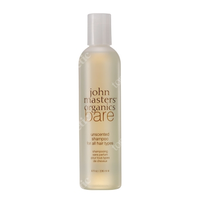 John Masters Organics Bare - Unscented Shampoo For All Hair Types Bezzapachowy szampon do wszystkich rodzajów włosów 236 ml
