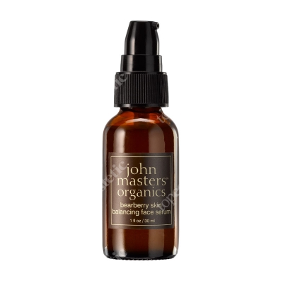 John Masters Organics Bearberry Skin Balancing Face Serum Regulujące serum z mącznicy lekarskiej 30 ml