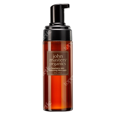 John Masters Organics Bearberry Skin Balancing Face Wash Regulująca pianka do mycia twarzy z mącznicy lekarskiej 118 ml