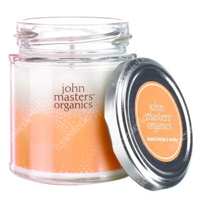 John Masters Organics Blood Orange & Vanilla Candle Świeca zapachowa- czerwona pomarańcza i wanilia