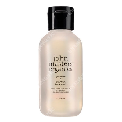 John Masters Organics Geranium & Grapefruit Body Wash Geranium i grejpfrut żel do mycia ciała 60 ml