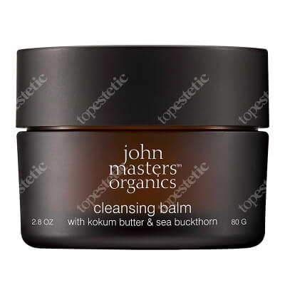 John Masters Organics Cleansing Balm - Kokum Butter & Sea Buckthorn Balsam oczyszczający z masłem kokum i rokitnikiem 80 g