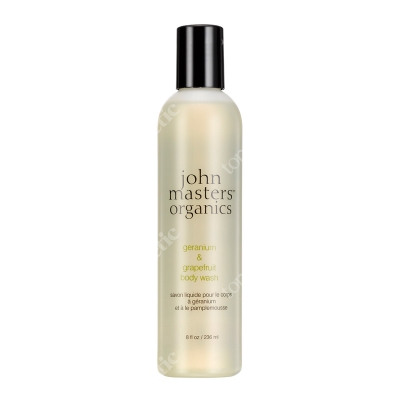 John Masters Organics Geranium & Grapefruit Body Wash Geranium i grejpfrut - żel do mycia ciała 236 ml