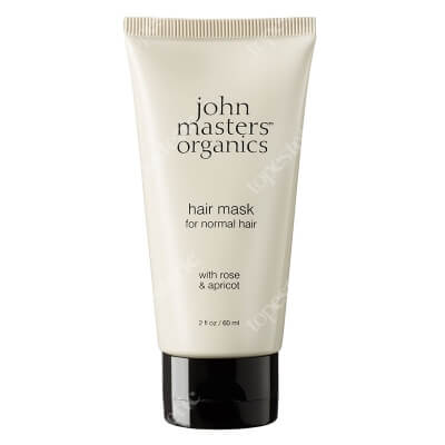 John Masters Organics Hair Mask For Normal Hair Róża i morela – maska do włosów normalnych 60 ml