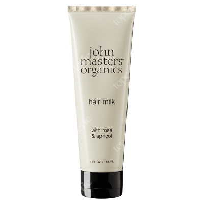 John Masters Organics Hair Milk With Rose And Apricot Mleczko do włosów z różą i morelą 118 ml