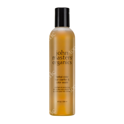 John Masters Organics Herbal Cider Hair Clarifier & Color Sealer Cydr ziołowy - tonik zamykający łuski włosowe i utrwalający kolor 236 ml