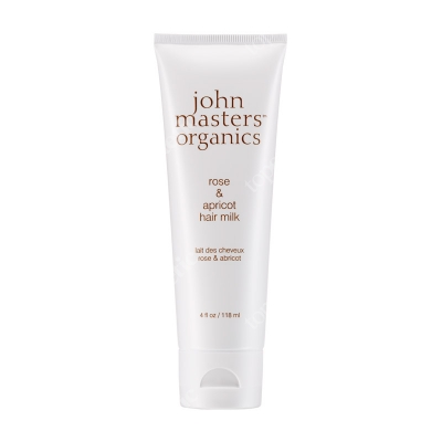 John Masters Organics Rose & Apricot Hair Milk Róża i morela – odżywcze mleczko do włosów 118 ml